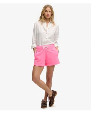 Superdry & Co Studios Sweat Shorts - Pink