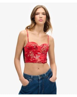 Superdry Embroide - Red