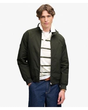 Superdry & Co Campus Padded Harrington Jacket - Green
