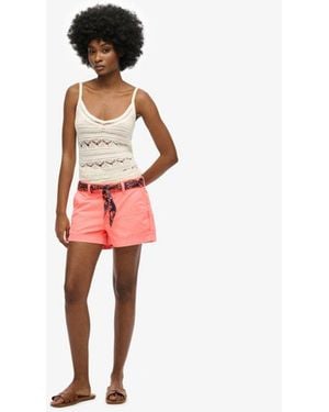 Superdry & Co Classic Chino Shorts - Red