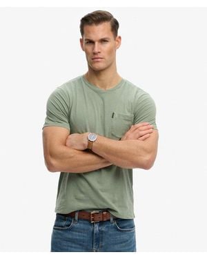 Superdry & Co Classic Essential Pocket T-shirt - Green