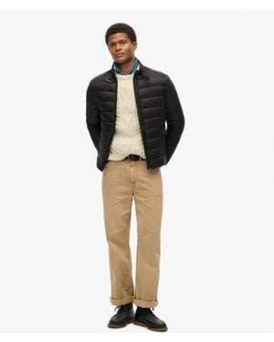 Superdry & Co Lightweight Padded Jacket - Black