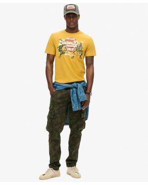 Superdry & Co Tokyo Graphic T-shirt - Metallic