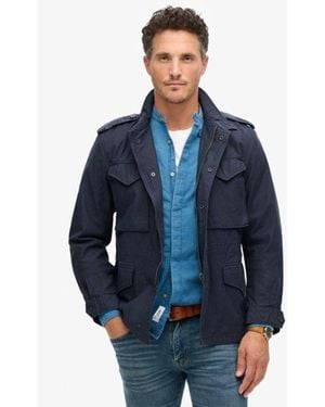 Superdry The Merchant Store - Field Jacket - Blue