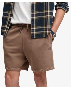 Superdry & Co Micro Logo Shorts - Brown