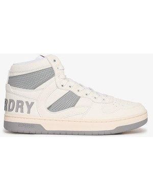Superdry Vegan Jump Hoge Sneakers - Wit
