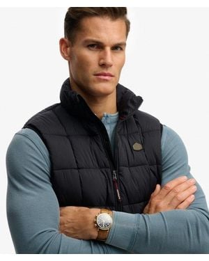 Superdry & Co Box Quilt Fuji Lite Gilet - Black