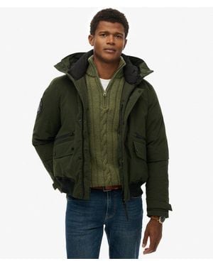 Superdry & Co City Padded Bomber Jacket - Green