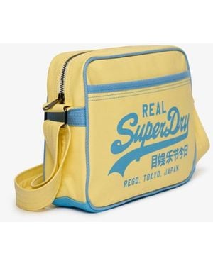 Superdry & Co Mini Alumni Crossbody Bag - White