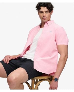 Superdry & Co The Merchant Store - Linen Shorts - Pink