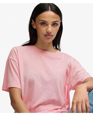 Superdry & Co Studios Crew T-shirt - Pink