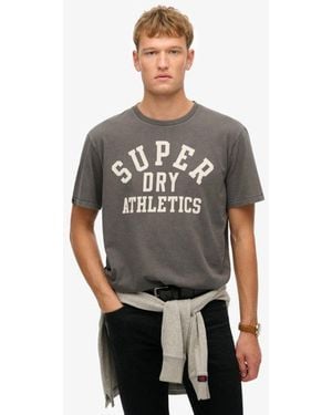 Superdry & Co Vintage Athletic Essential Graphic T-shirt - Grey