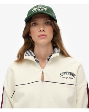 Superdry & Co Vintage Club Baseball Cap - Natural