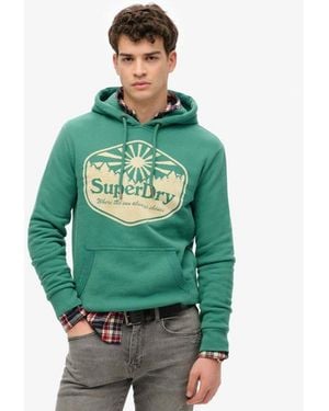Superdry & Co Sun Hoodie - Green