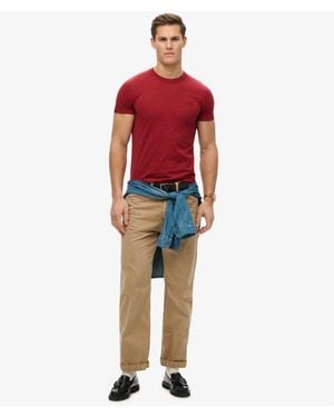 Superdry & Co Organic Cotton Essential Logo T-shirt - Red