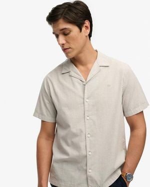 Superdry & Co Cabana Short Sleeve Shirt - Gray