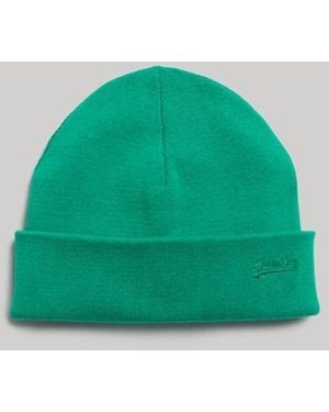 Superdry Vintage Logo Beanie - Green