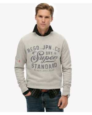 Superdry & Co Industrial Relaxed Sweatshirt - Grey