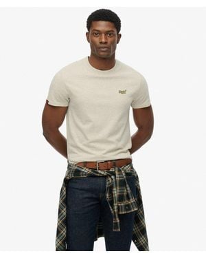 Superdry Organic Cotton Essential Logo T-shirt - White