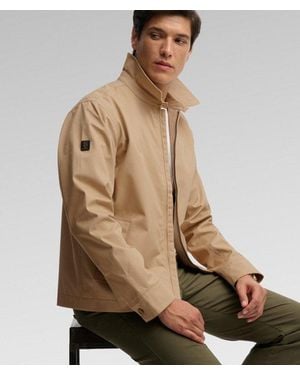 Superdry & Co Collared Harrington Jacket - Brown