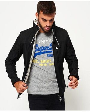 Superdry Sd-Windtrekker Jacket /Ecru - Blue