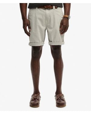 Superdry & Co Utility Chino Shorts - Natural