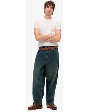 Superdry & Co Cult 90s baggy Jeans - White