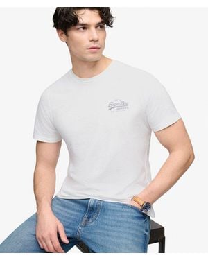 Superdry Classic Essential Graphic T-Shirt - White