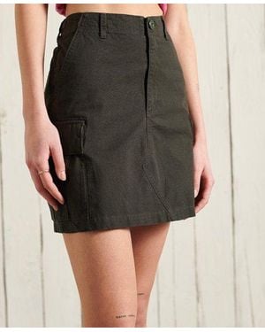 Superdry Straight Cargo Skirt - Green