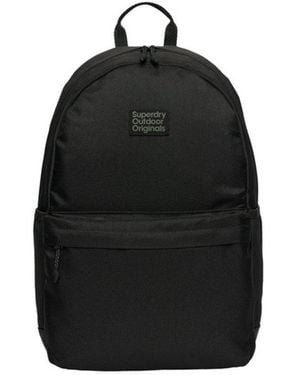 Superdry Classic Patch Montana Backpack - Black