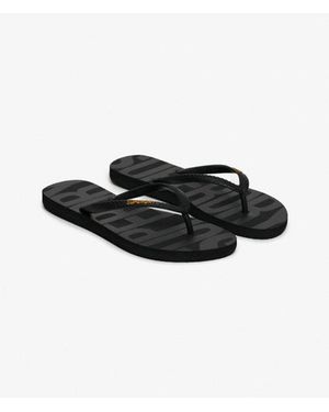 Superdry & Co Essential Flip Flops - Black