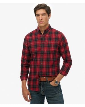 Superdry Vintage Check Shirt - Red