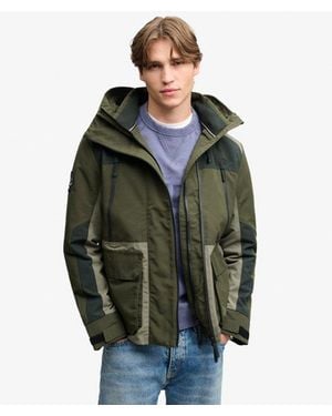 Superdry & Co Color Block Ultimate Windbreaker - Green