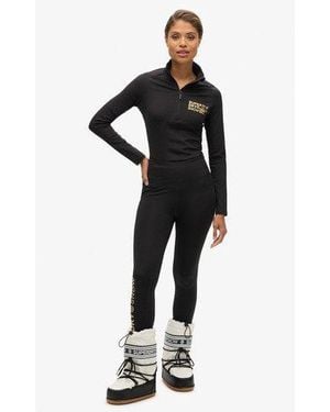 Superdry Sport Ski Base Layer leggings - Black