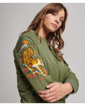 Superdry Vintage Military Suikajan Jacket - Green