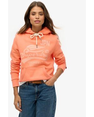 Superdry & Co High Flyers Hoodie - Orange