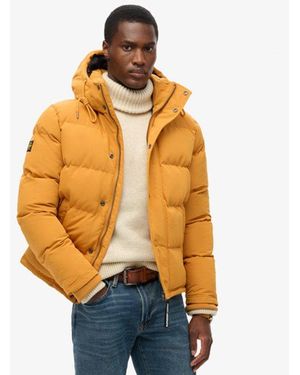 Superdry & Co Fully Lined Everest Hooded Puffer Jacket - Metallic