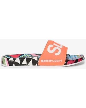 Superdry Beach Sliders - White