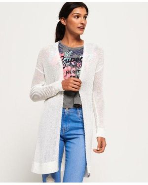 Superdry Bora Bora Cardigan Liner - White