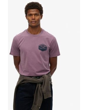 Superdry Sun T-Shirt - Purple