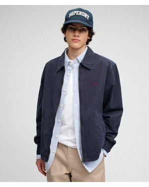 Superdry Lightweight Preppy Harrington Jacket - Blue