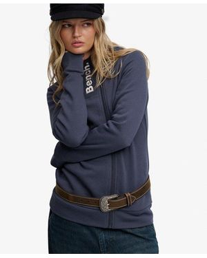 Superdry Bench X & Co Bench Double Zip Hoodie - Blue