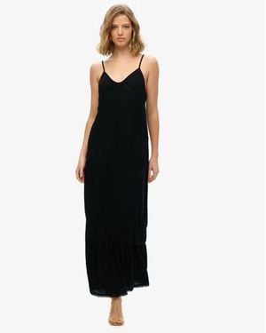 Superdry Cami Maxi Dress - Black
