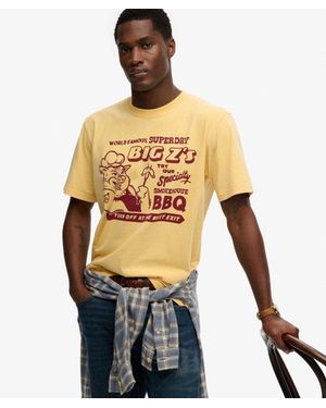 Superdry & Co Roadside Trade Loose T-shirt - Metallic