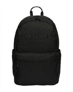 Superdry Logo Graphic Montana Rugzak - Zwart