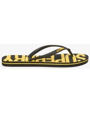Superdry Vintage Flip Flops - Yellow