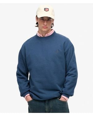 Superdry & Co Oversized Crew Sweatshirt - Blue