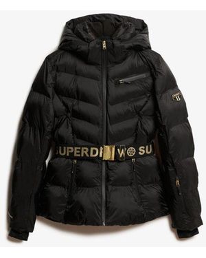 Superdry & Co Ski Luxe Puffer Jacket - Black