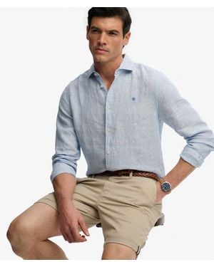 Superdry & Co Premium Regular Chino Shorts - Blue
