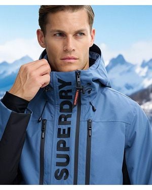 Superdry Ultimate Freestyle Ski Jacket - Blue
